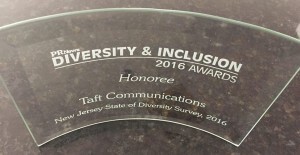 Taft Communications’ Probing Look at NJ Diversity Wins National Award